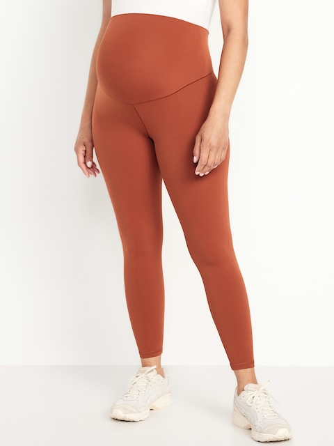 LEGGING STUDIOSMOOTH LONGUEUR 7/8 À PANNEAU COUVRANT DE MATERNITÉ