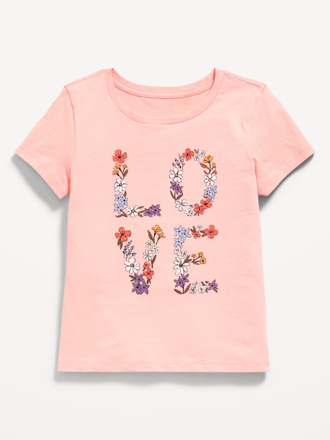 Short-Sleeve Graphic T-Shirt for Girls