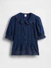 Gap × DÔEN アイレットシャツ-5