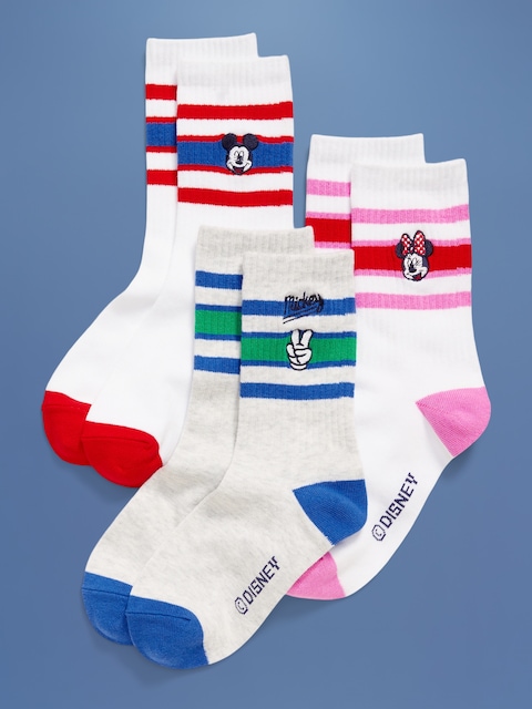 Old Navy x Disney© Crew Socks 3-Pack for Kids