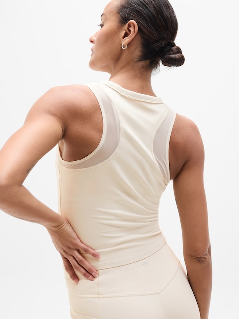 Transcend Racerback Mesh Tank