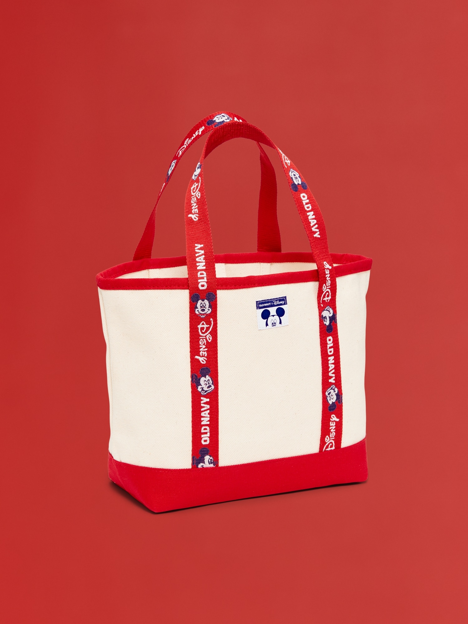 Old Navy x Disney Small Plaid Tote Bag