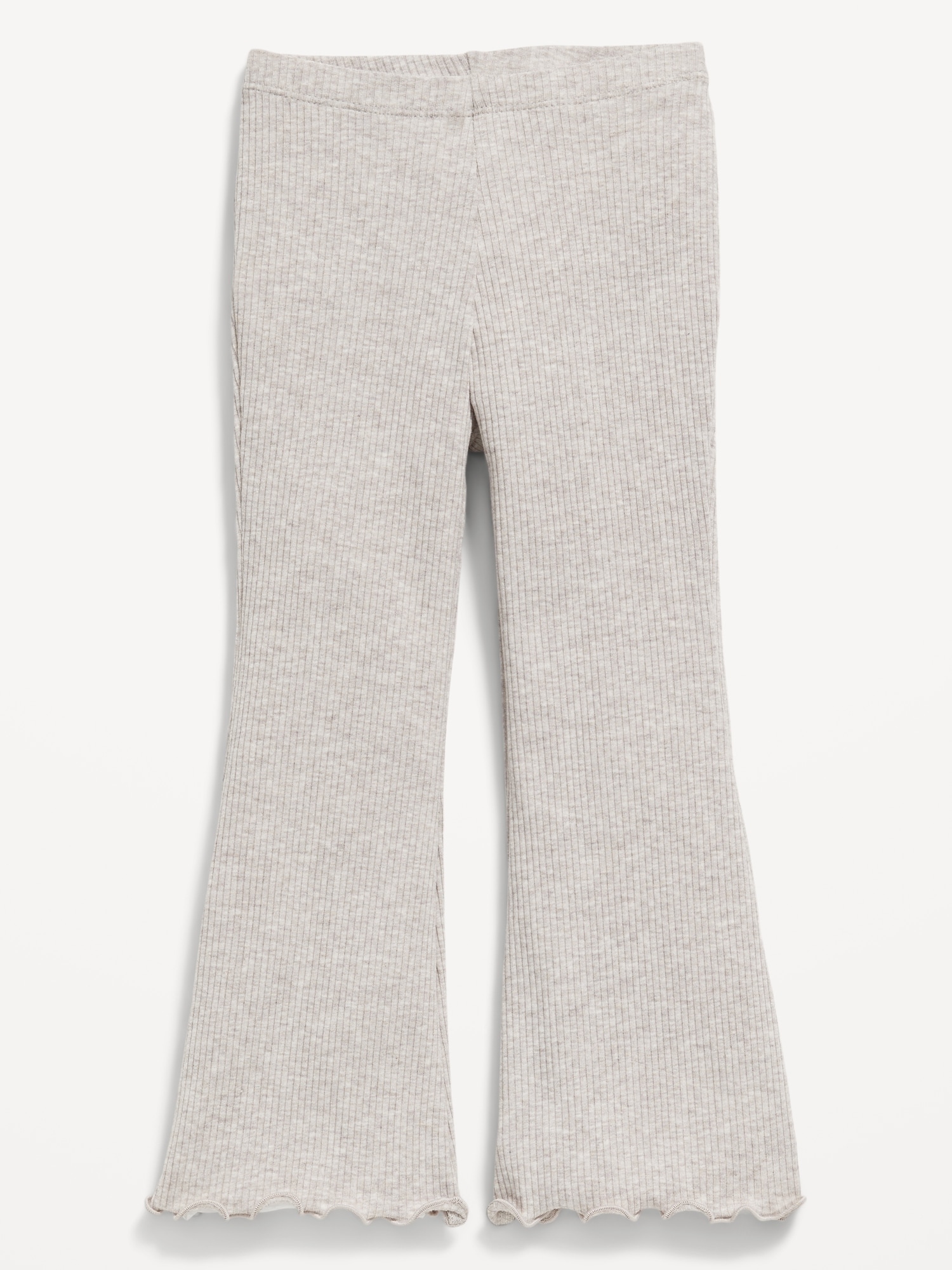 Ribbed Flare-Leg Leggings for Toddler Girls