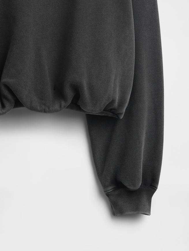 ヘビーウェイト フレンチテリー バブルヘム スウェットシャツ-4