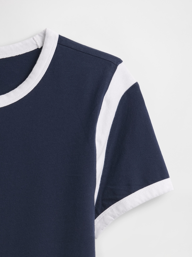 コットンジャージー チビTシャツ-4