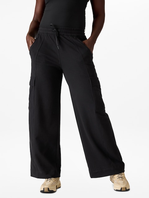 Retroterry High Rise Wide Leg Cargo Pant