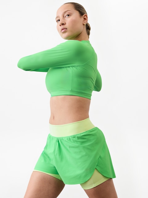 Crossover High Rise 4" Run Short