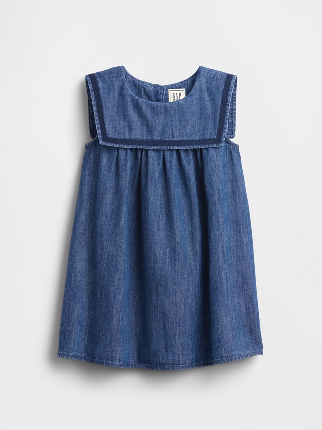 Gap × DÔEN デニム セーラーワンピース (幼児・ベビー)-1