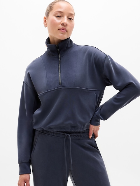 Seasoft Rib 1/4 Zip Popover