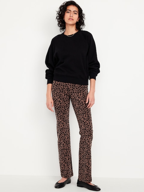 High-Waisted Fashion Flare Leggings