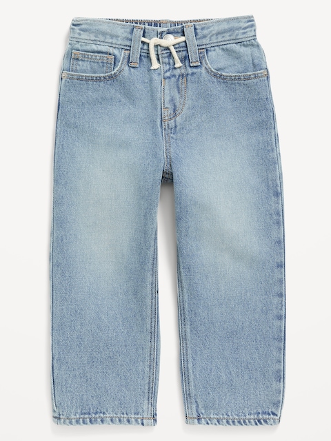 Baggy Barrel-Leg Jeans for Toddler Boys