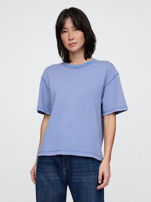 ヘビーウェイト クロップドTシャツ