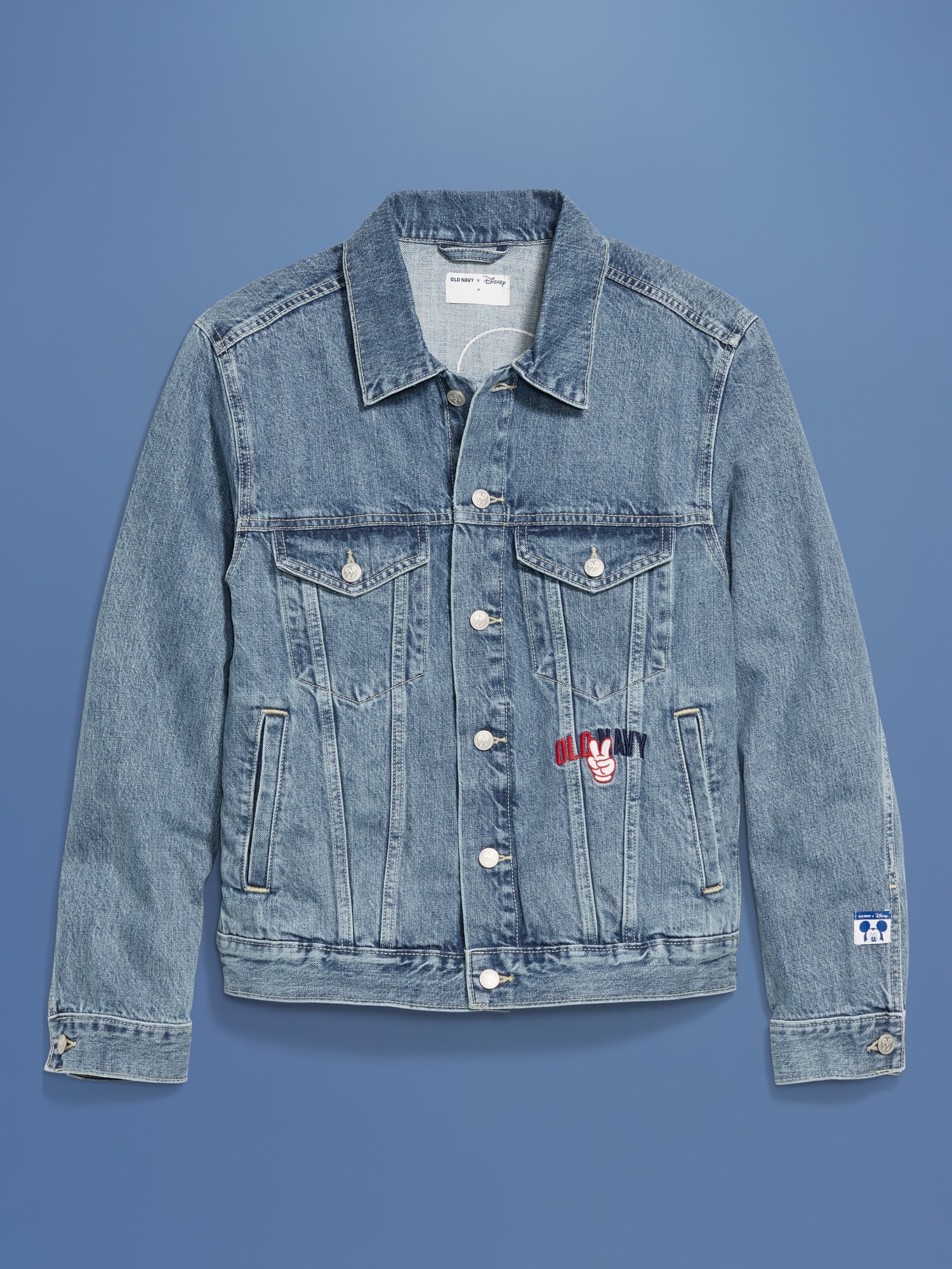 Old Navy x Disney© Mickey Mouse Logo-Graphic Jean Jacket