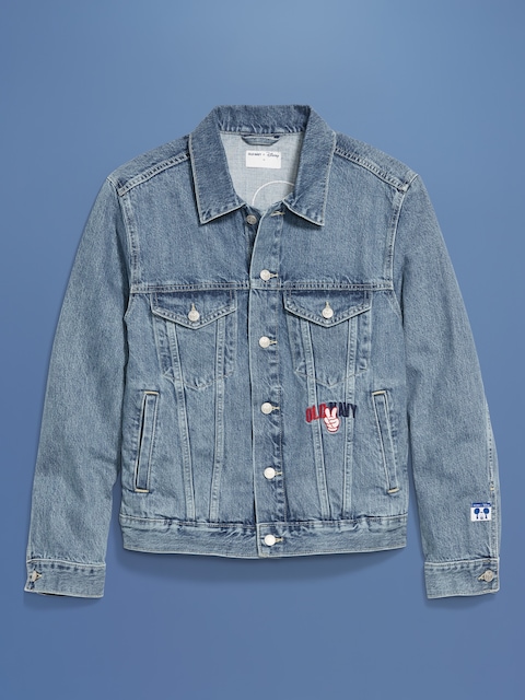Old Navy x Disney© Mickey Mouse Logo-Graphic Jean Jacket