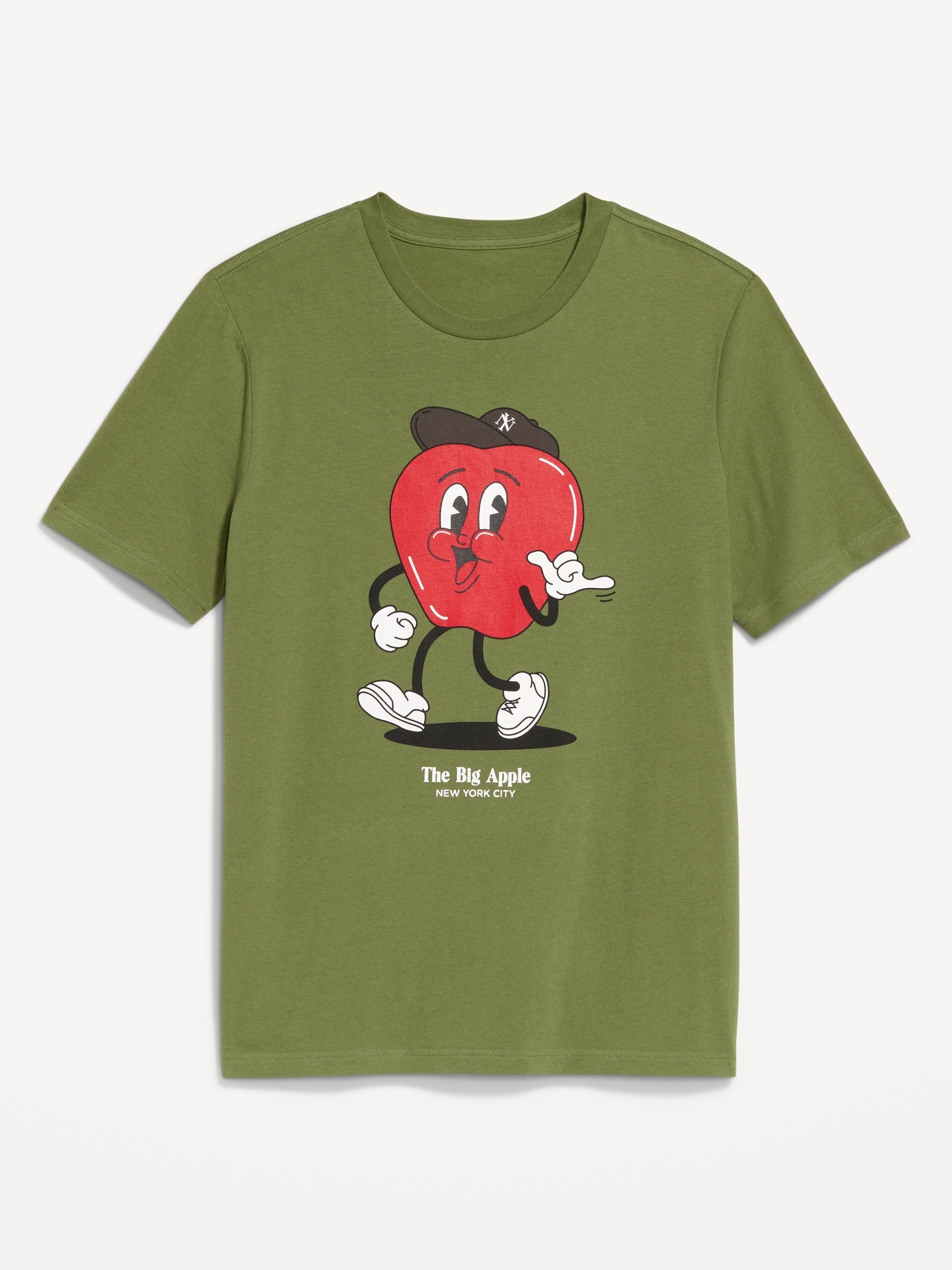 Crew-Neck Graphic T-Shirt