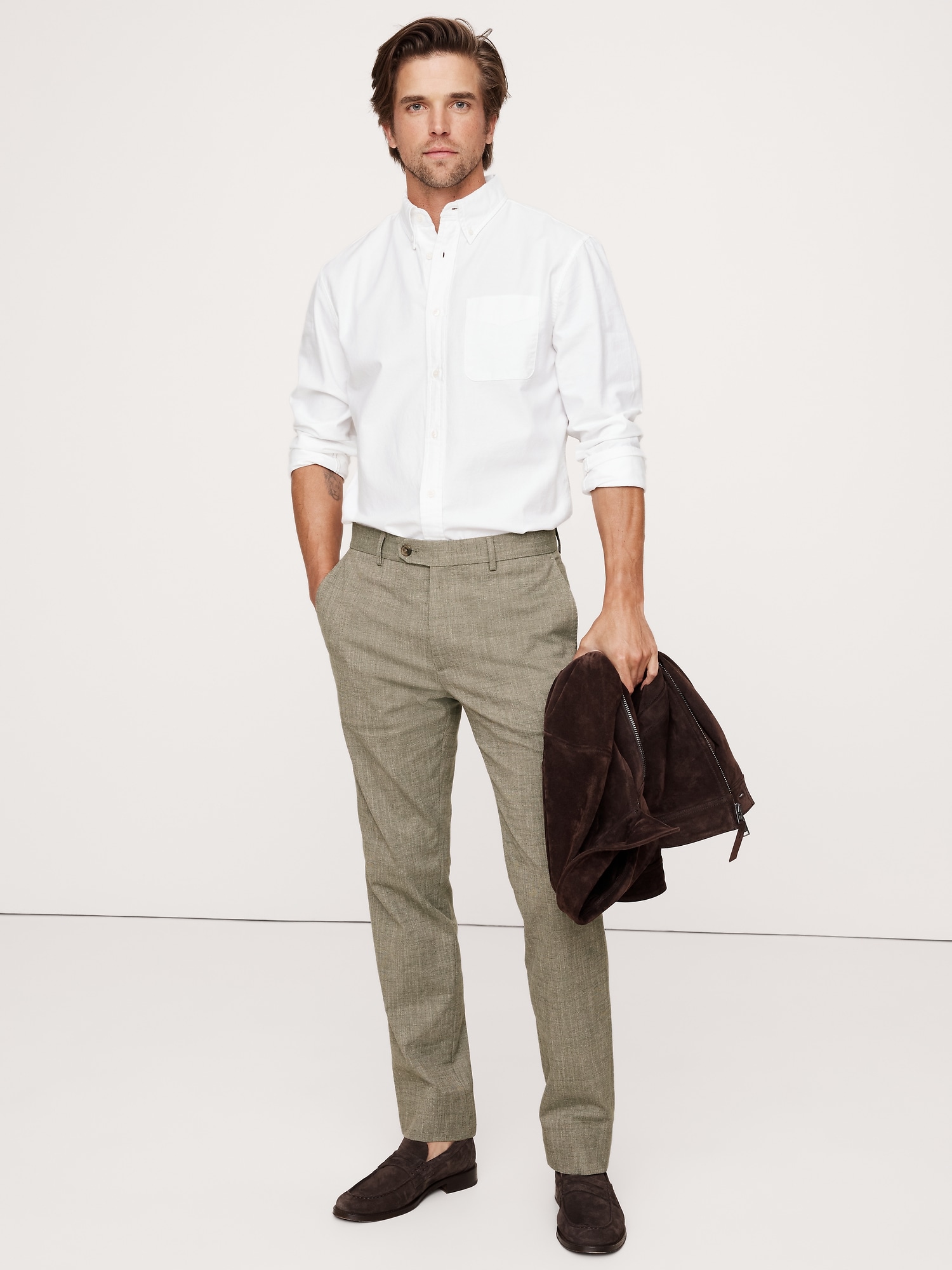 Slim Wrinkle-Resistant Dress Pant