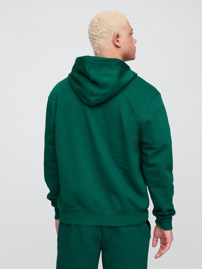 リラックス GAPロゴ ジップアップパーカー-1