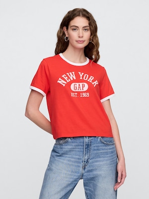 シュランケン リンガー グラフィックTシャツ
