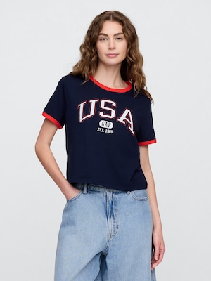 シュランケン リンガー グラフィックTシャツ