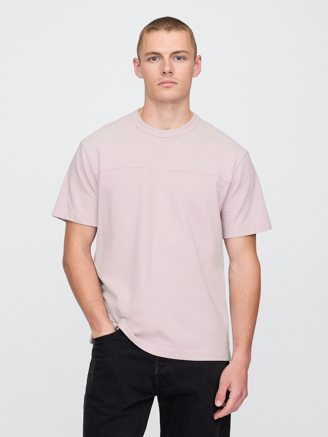 ピケ リラックスTシャツ-0