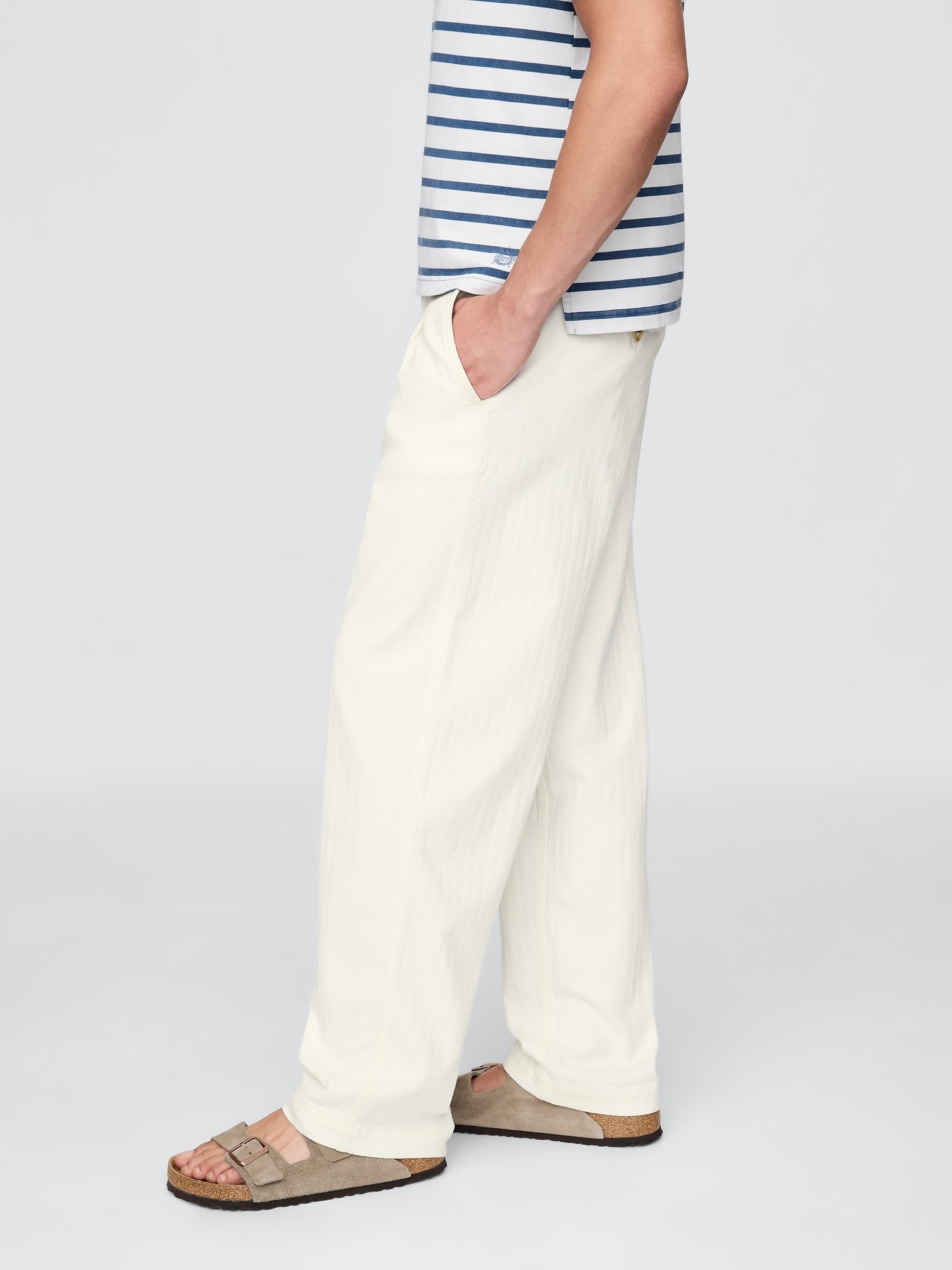 Gap × DÔEN プリーツ デニムトラウザー（ユニセックス）-4