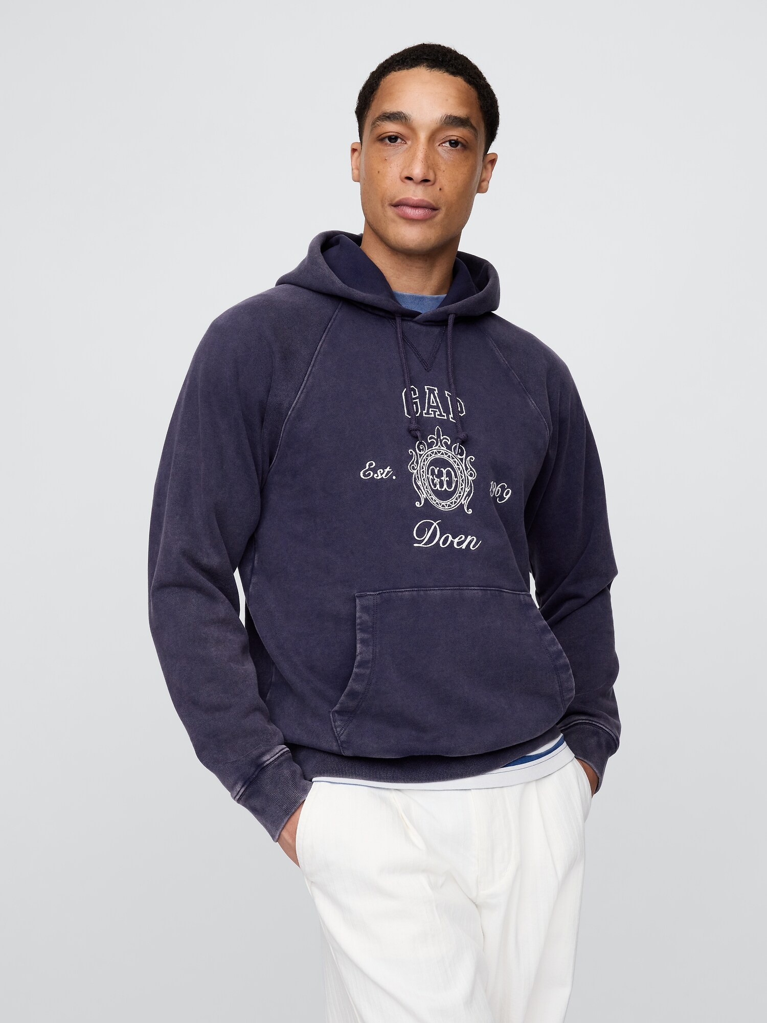 Gap × DÔEN ヘビーウェイト ラグラン ロゴパーカー（ユニセックス）-5