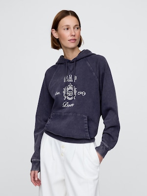 Gap × DÔEN ヘビーウェイト ラグラン ロゴパーカー
