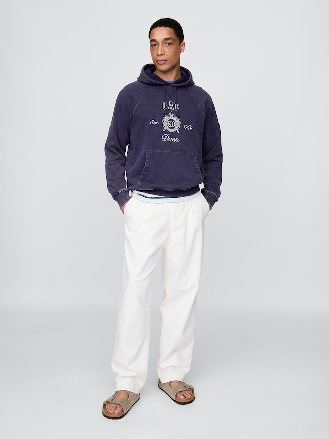 Gap × DÔEN ヘビーウェイト ラグラン ロゴパーカー（ユニセックス）-6