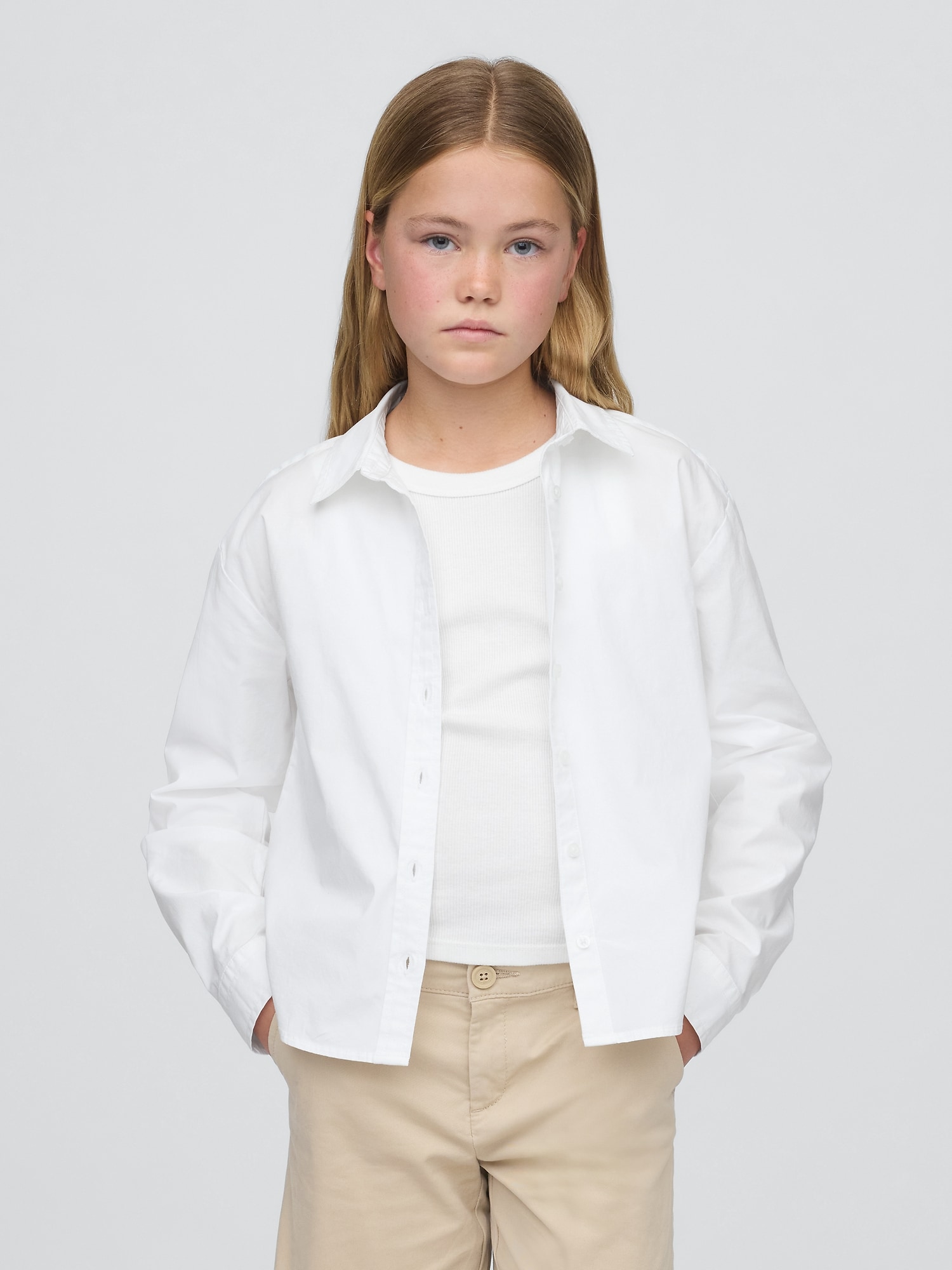 Kids Uniform Relaxed Shirt