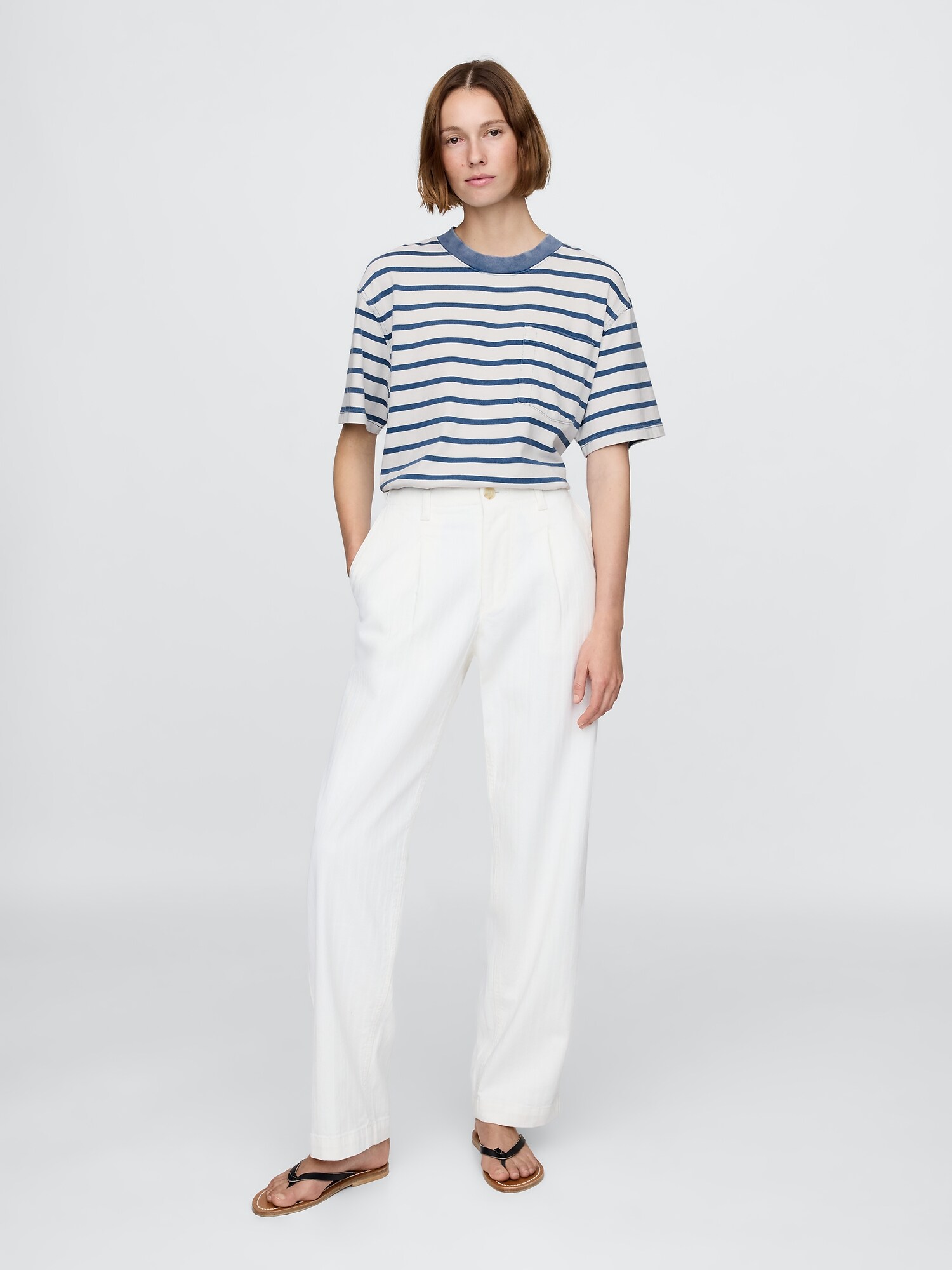 Gap × DÔEN ポケットTシャツ（ユニセックス）-1