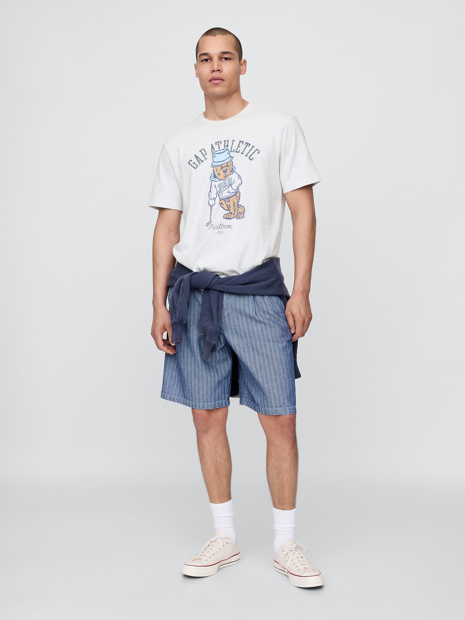Gap × Malbon ロゴ グラフィックTシャツ-1