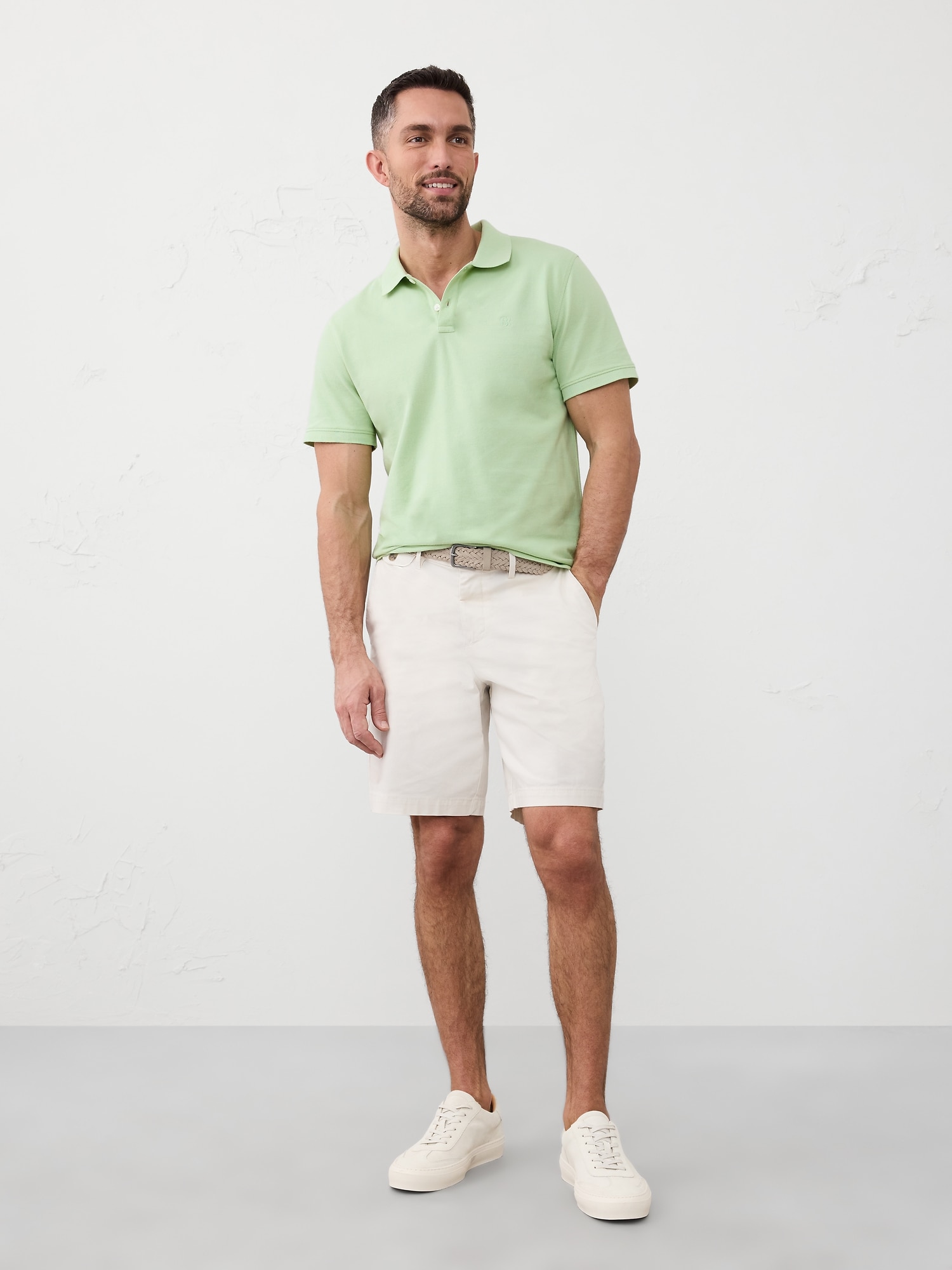 Slim-Fit Pique Polo