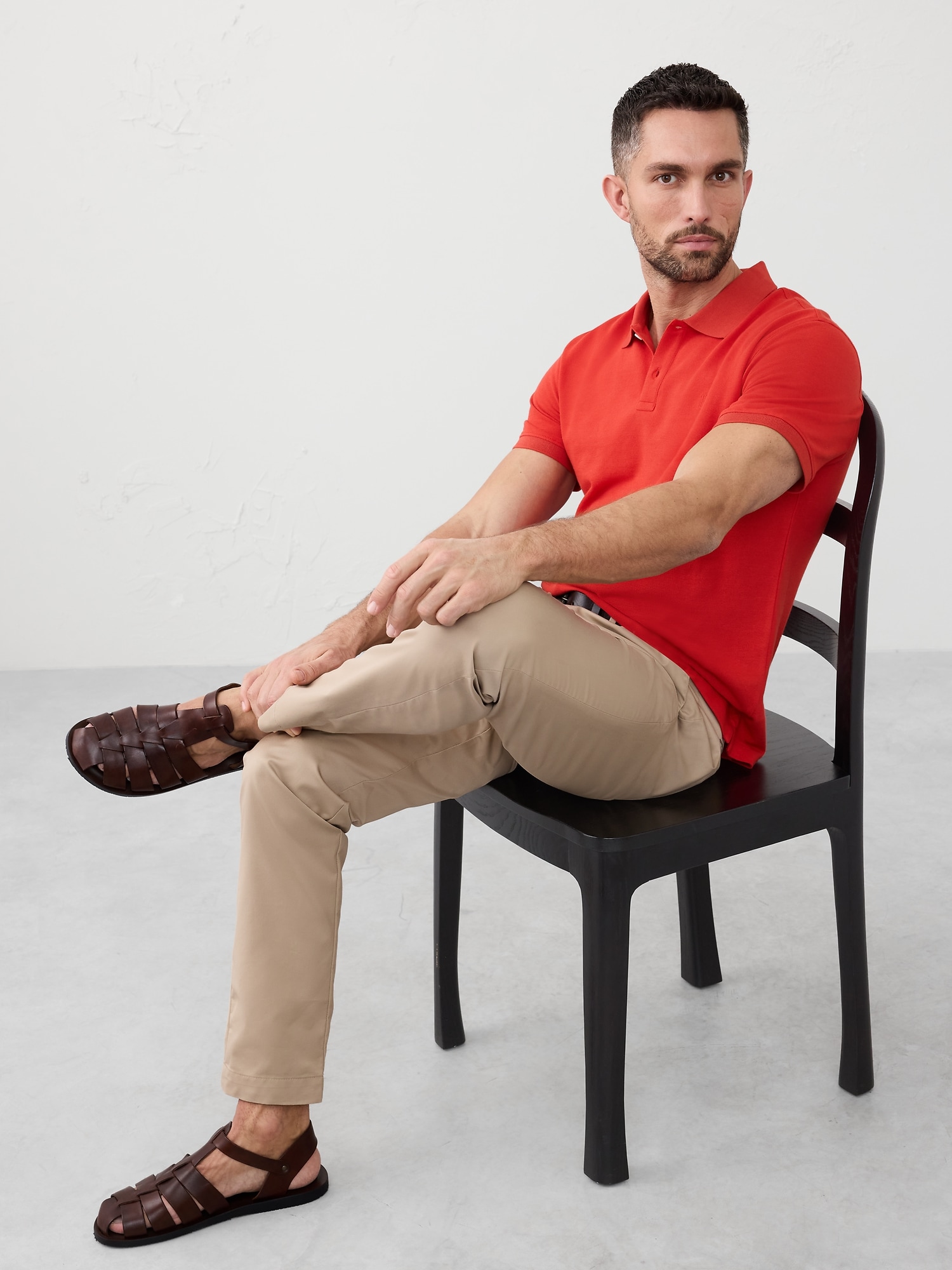 Slim-Fit Pique Polo