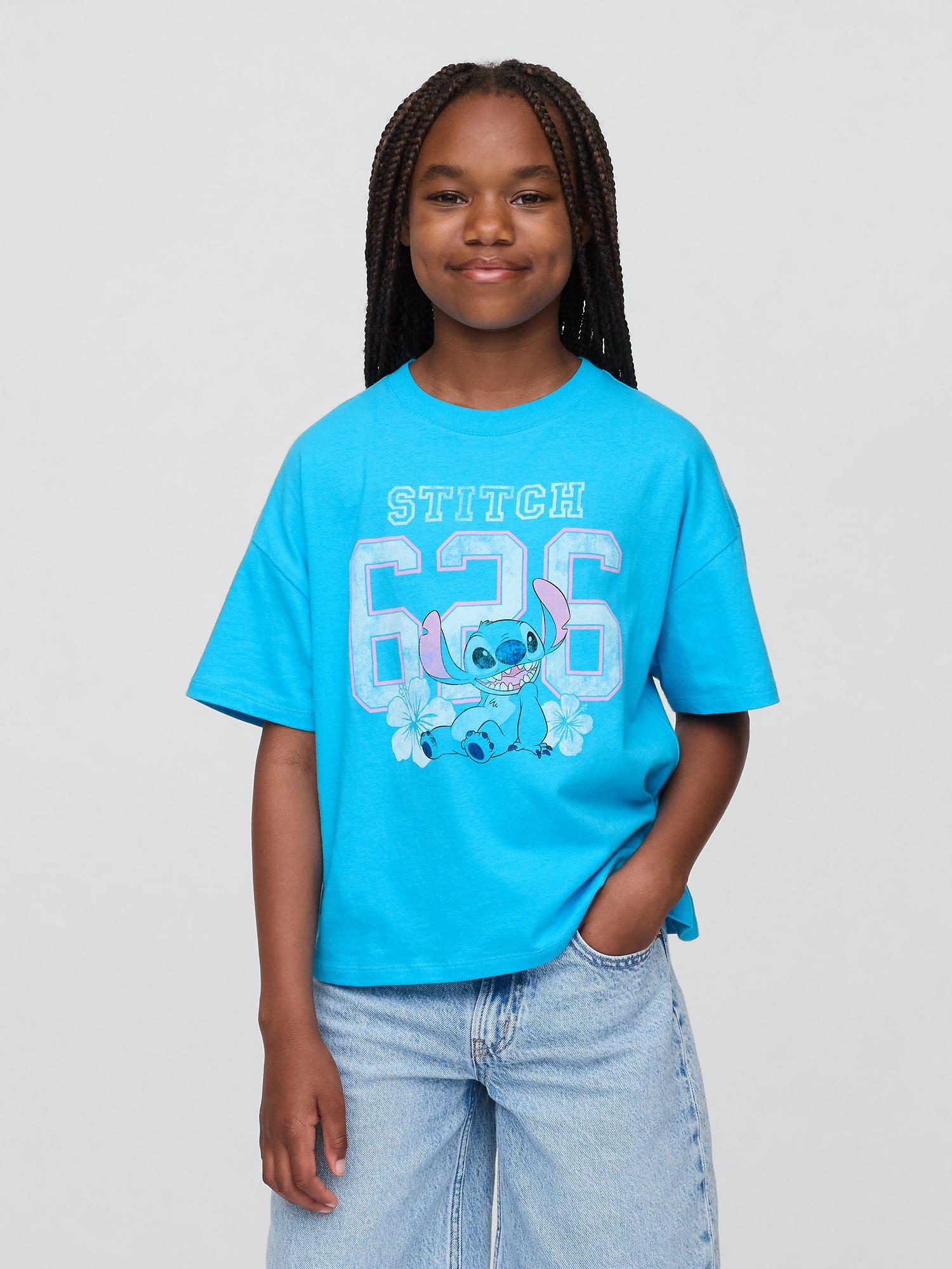 Gap リロ&スティッチ グラフィックTシャツ (キッズ) Gap リロ&スティッチ グラフィックTシャツ (キッズ)