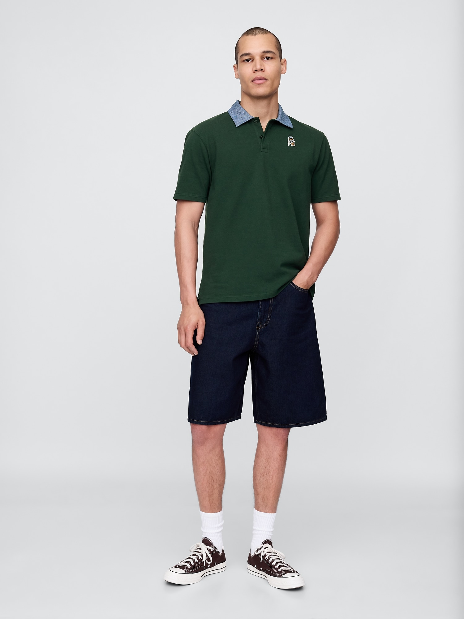 Gap × Malbon ポロシャツ-1