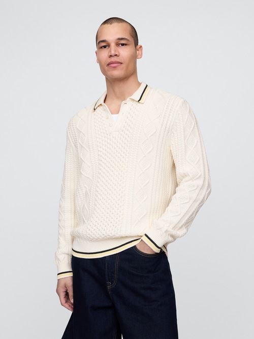 Gap × Malbon ケーブルニットセーター