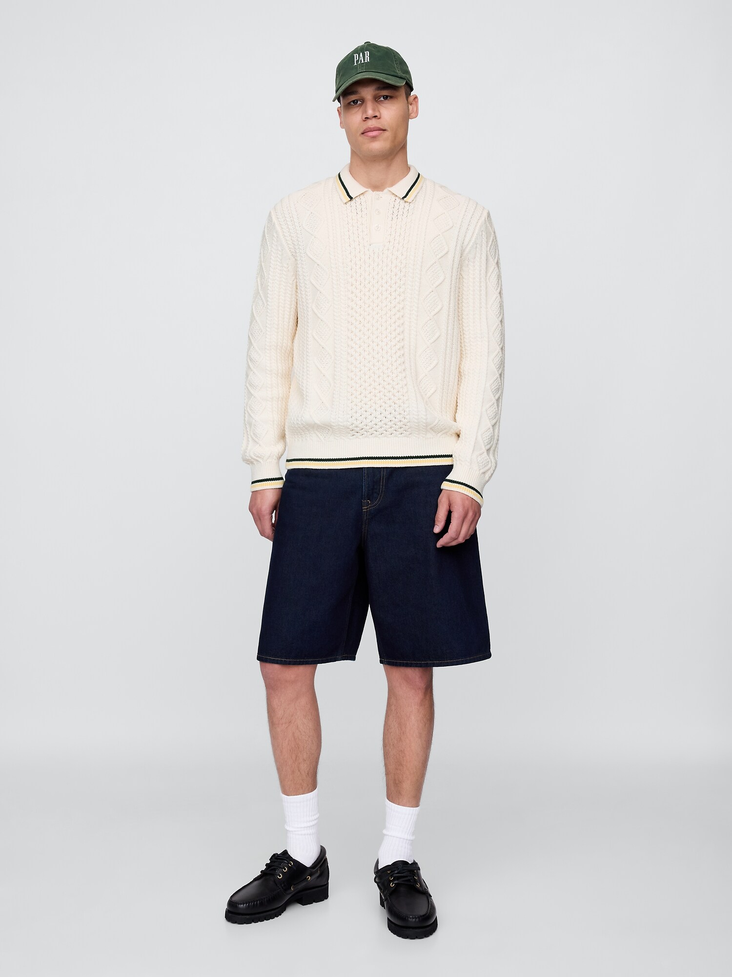 Gap × Malbon ケーブルニットセーター-1