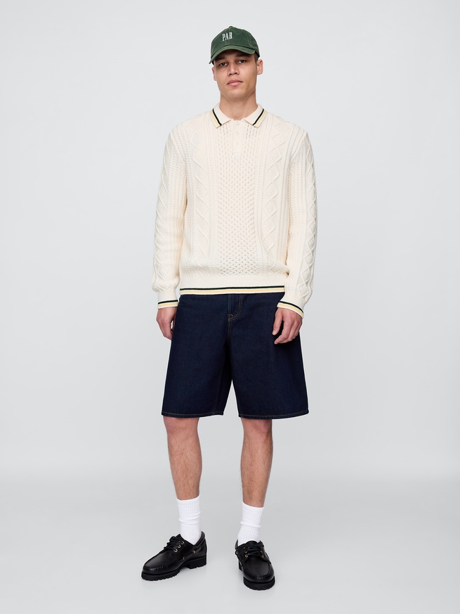 Gap × Malbon ケーブルニットセーター-1