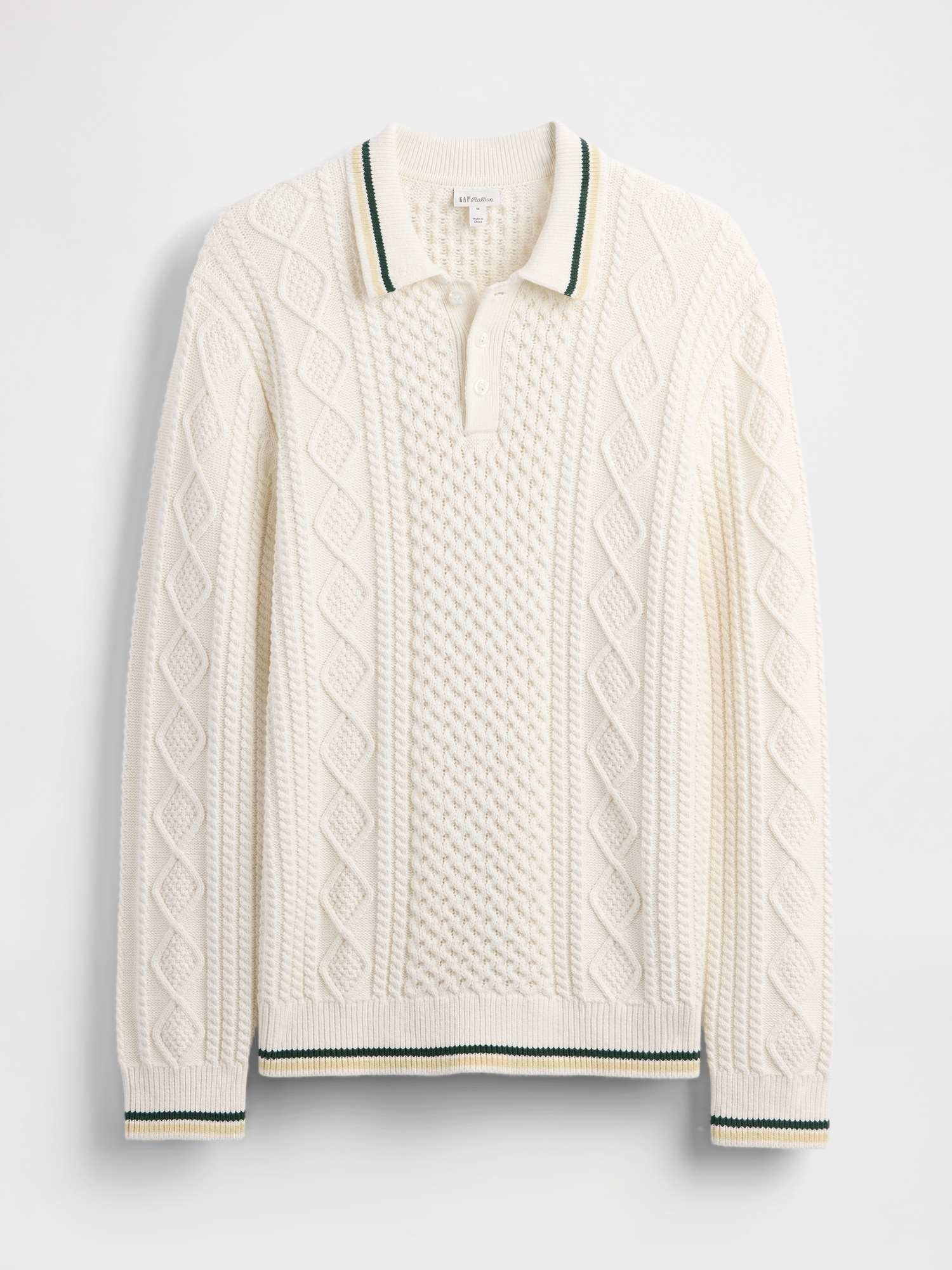 Gap × Malbon ケーブルニットセーター-4