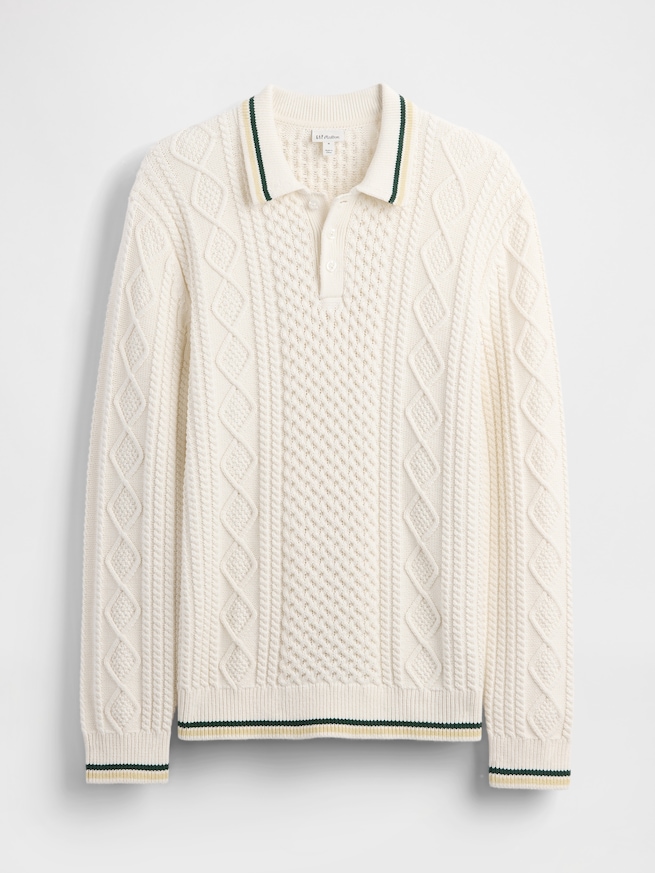Gap × Malbon ケーブルニットセーター-4