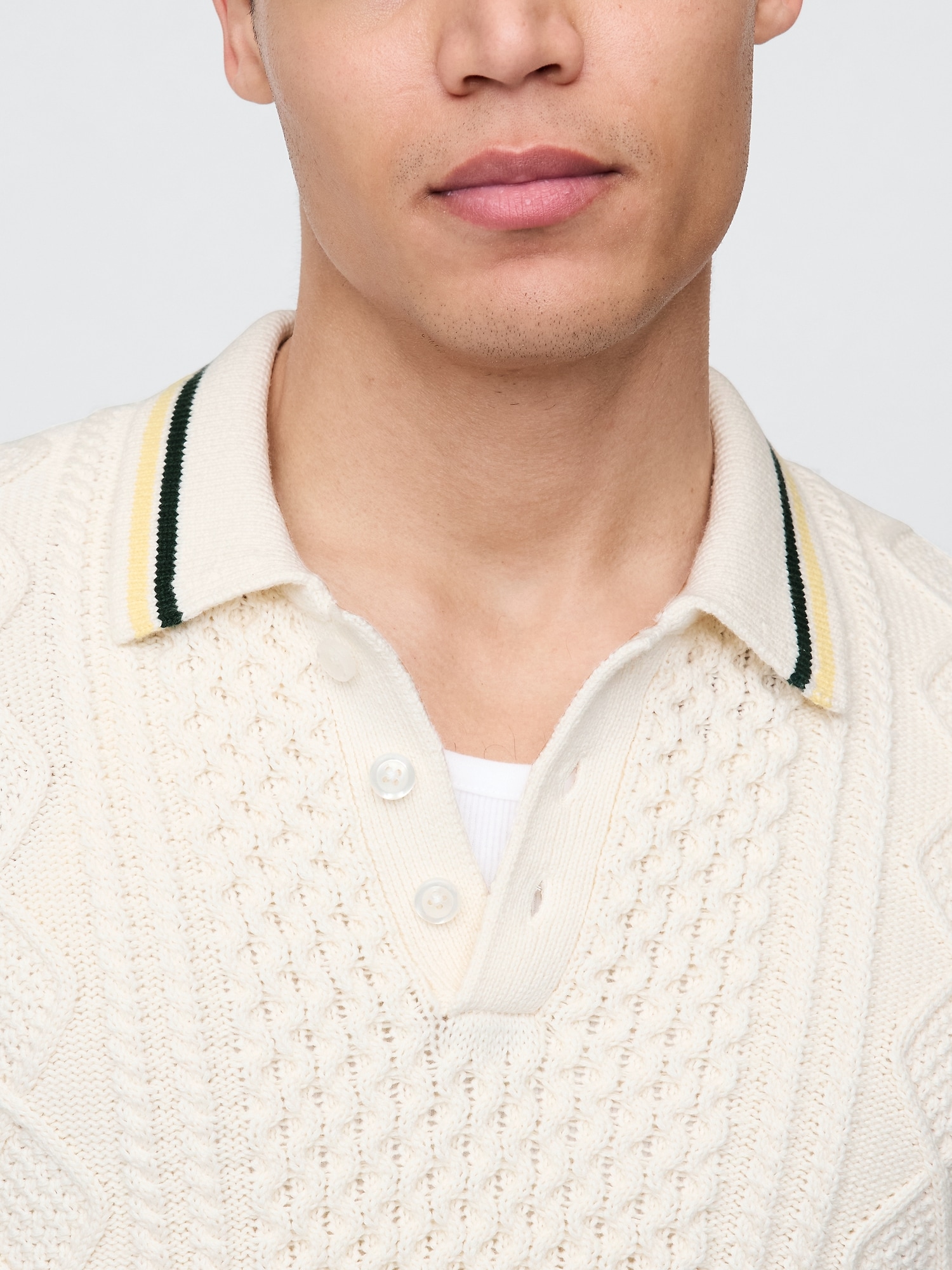Gap × Malbon ケーブルニットセーター-3