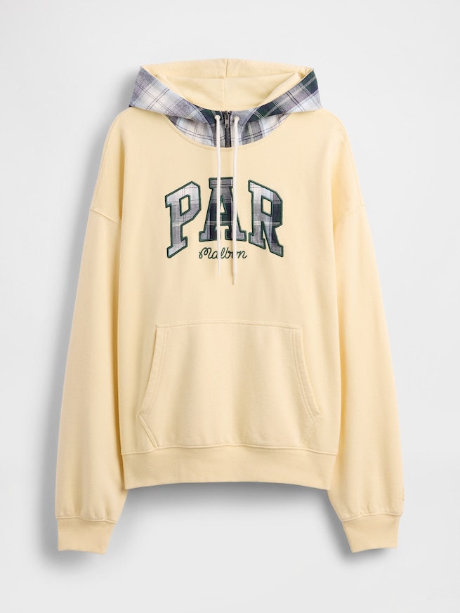 Gap × Malbon ヘビーウェイト フレンチテリー ロゴパーカー-8