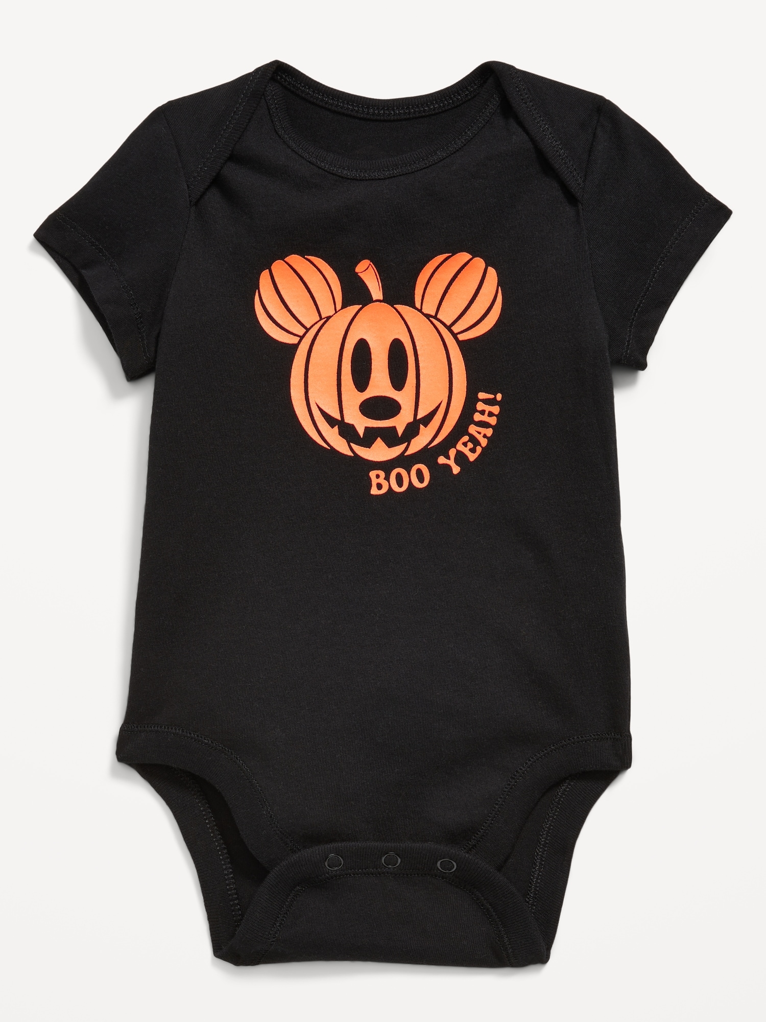 Disney© Pumpkin Unisex Graphic Bodysuit for Baby