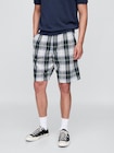 Gap × Malbon 9.5インチ プリーツ バギーショートパンツ-1