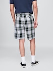 Gap × Malbon 9.5インチ プリーツ バギーショートパンツ-3
