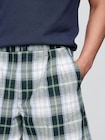 Gap × Malbon 9.5インチ プリーツ バギーショートパンツ-4