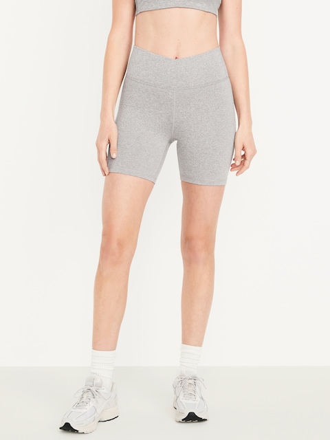 Extra High-Waisted CloudComfy Biker Shorts -- 6-inch inseam