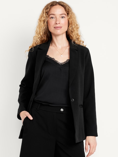 BLAZER CLASSIQUE À TISSAGE DOUBLE