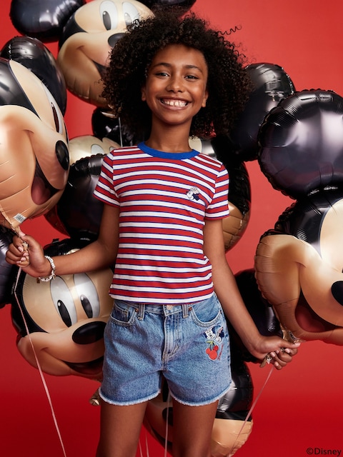 Old Navy x Disney© High-Waisted Cutoff Jean Shorts for Girls