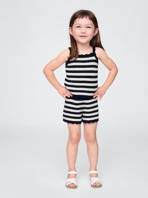 スカラップ クロシェ プルオンショートパンツ (幼児・ベビー)